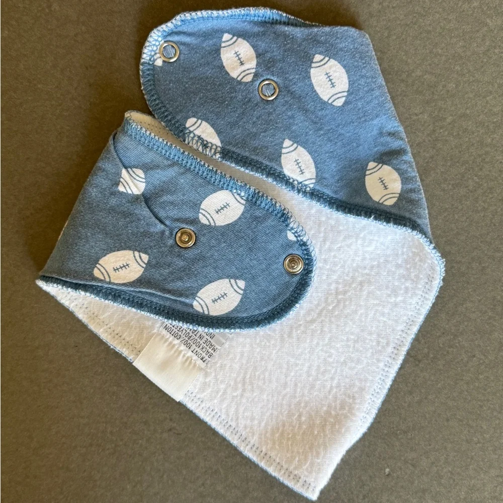 Copper Pearl Football Bib
